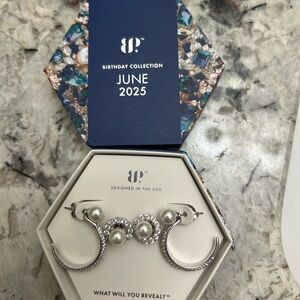 June 2025 Bp pearl earrings